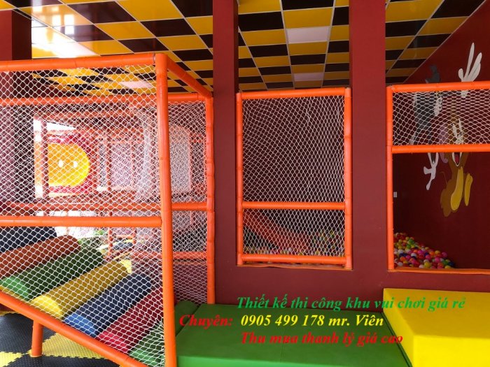 Thi Công. lắp đặt khu vui chơi liên hoàn cho trẻ em hiện đại nhất - giá rẻ nhất9