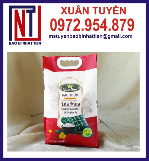 Cung cấp túi PA/PE đựng gạo 5kg tại Tiền Giang0