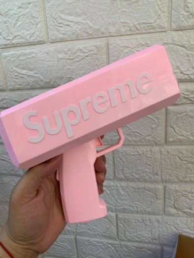 Máy Bắn Tiền Supreme Cash Cannon Money Gun Pink4