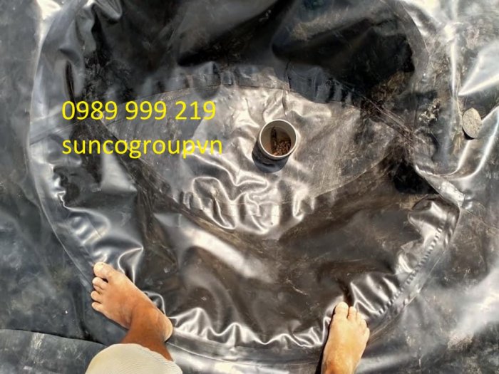 Bạt Nhựa hdpe 0.3mm cuộn 300m2 khổ 5m,6m Lót Be Bờ Ao-Cty Suncogroup Việt Nam 20213