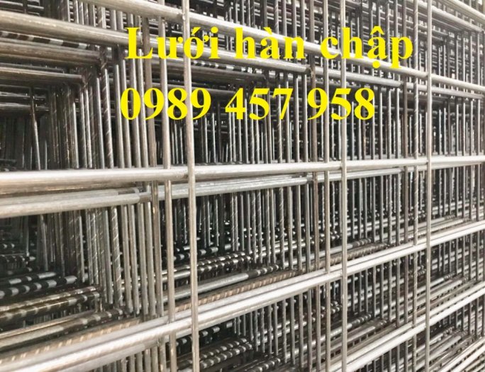 Lưới thép đổ bê tông phi 8 a 200x200, Lưới thép hàn chập phi 5 ô 150x150, D5 a 200x200 giao tận nơi