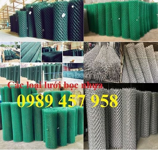 Lưới b40 bọc nhựa PVC 50x50, 60x60, 70x703