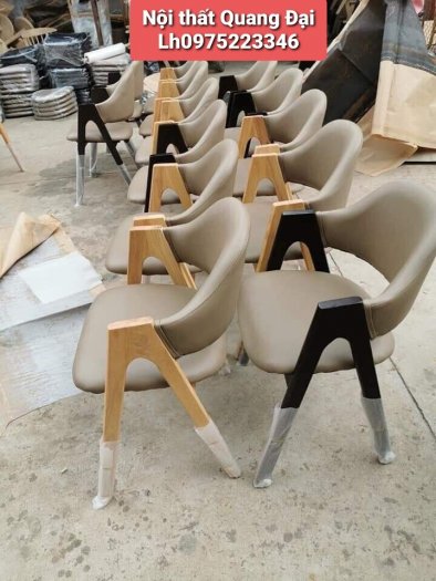 Ghế chữ A gỗ tự nhiên bọc nệm sản xuất bán giá tại xưởng..2