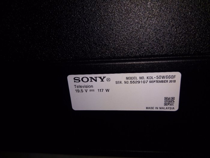 Smart tivi Sony 50 inch KDL 50W660F1