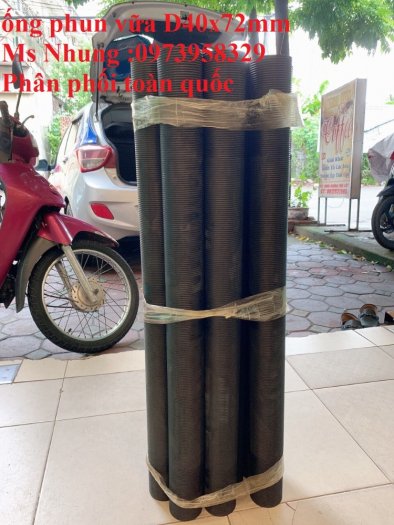 Ống phun vữa phê tông Dn40 x 72mm ( Kt 90cm, 93 cm , 100 cm , 120 cm , 150 cm ) giao hàng toàn quốc- phụ gia tăng tiên kết33