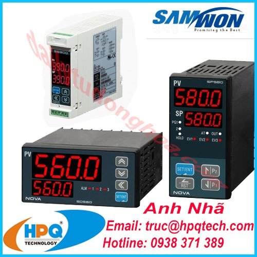Nhà phân phối chính hãng bộ điều khiển nhiệt độ Samwontech
