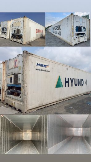 Container lạnh bảo quản hàng đông lạnh loại 40feet