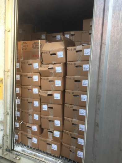 Container lạnh 40feet chạy hàng thực phẩm nhập khẩu