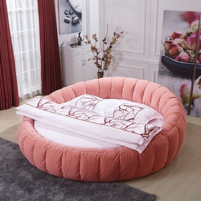 Bộ sưu tập các mẫu giường ngủ hình tròn như thơ, như mơ cho phòng ngủ của bạn21