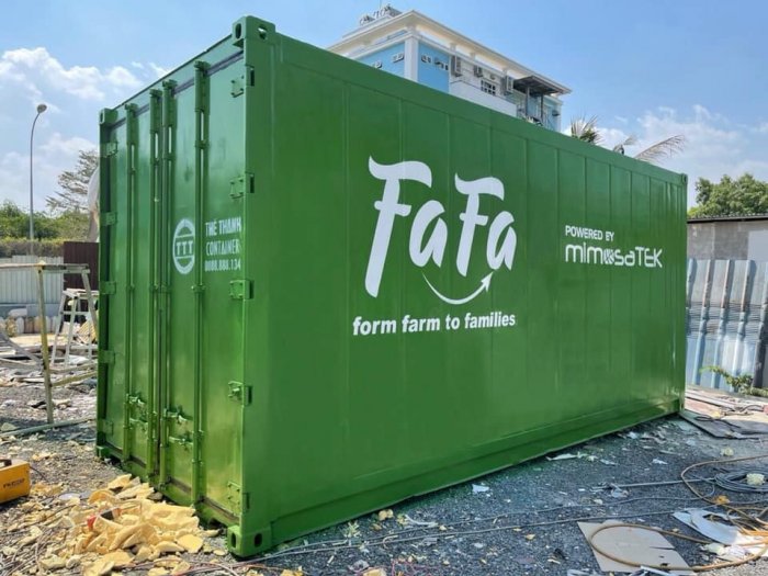 Container lạnh máy âm 25 độ