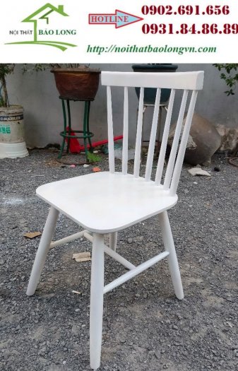 Ghế gỗ 7 nan( Song tiện ) dùng làm việc cá nhân ,decol ,ghế ăn, văn phòng,  nhà hàng | Lazada.vn