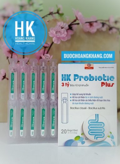HK Probiotic Plus 3 tỷ bào tử lợi khuẩn + kẽm kích thích ăn ngon.1