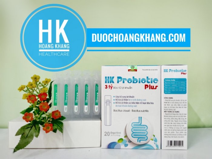 HK Probiotic Plus 3 tỷ bào tử lợi khuẩn + kẽm kích thích ăn ngon.0