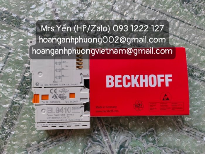 Bộ nguồn EL9410 | Beckhoff | Công Ty Hoàng Anh Phương0