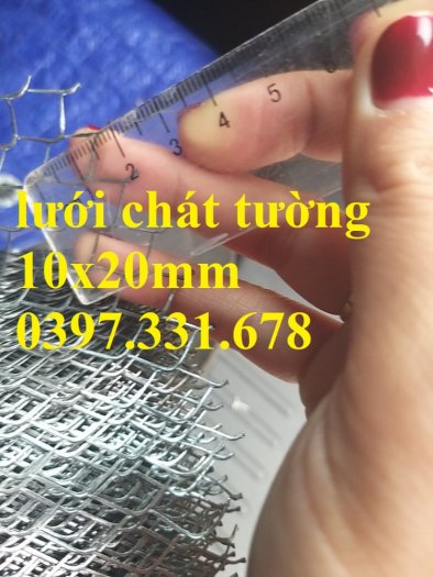 Lưới chát tường ô 6x12mm, 10x20mm hàng sẵn có tại Hà Nội mới 100%1