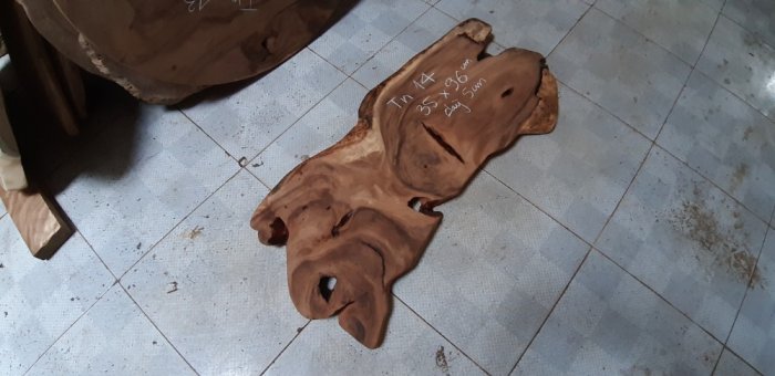 Phôi gỗ đổ epoxy Me tây Tn 14 ( 35cm x 96cm )2