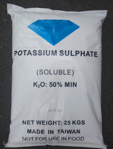 Phân bón Potassium sulfate (K2SO4) – Đài Loan0