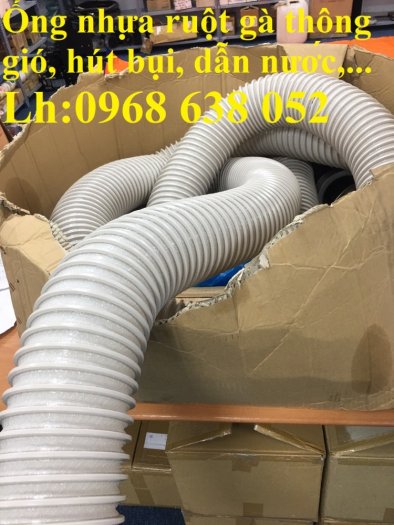 Mua ống nhựa ruột gà hút bụi phi90, phi100, phi114, phi120 chất lượng số 1 tại việt nam