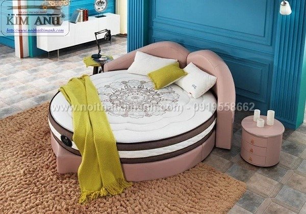 Những mẫu giường tròn cho các bạn nữ sang chảnh nhất năm 202115