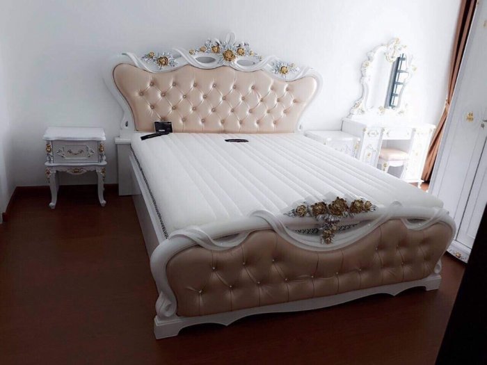 Chọn lọc những bộ giường ngủ tân cổ điển| Biệt thự cao cấp nên mua| Bình Dương, Đồng Nai, Tp Hcm0