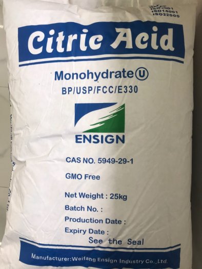 Bột chua Citric Acid Monohydrate - Weifang China0