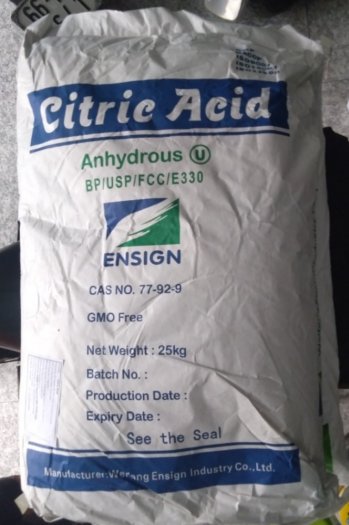 Citric khan Citric Acid Anhydrous - Weifang China0