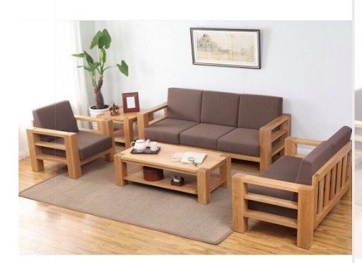 Sofa gỗ phòng khách hiện đại, cao cấp| Giá ưu đãi tháng 11 tại xưởng19