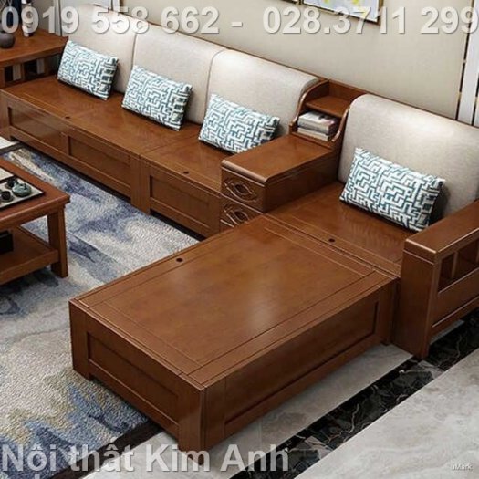 Những bộ Sofa gỗ tự nhiên- thiết kế mang nét châu Âu| Giá rẻ tháng 11 tại Nội thất Kim Anh, Bình Dương19