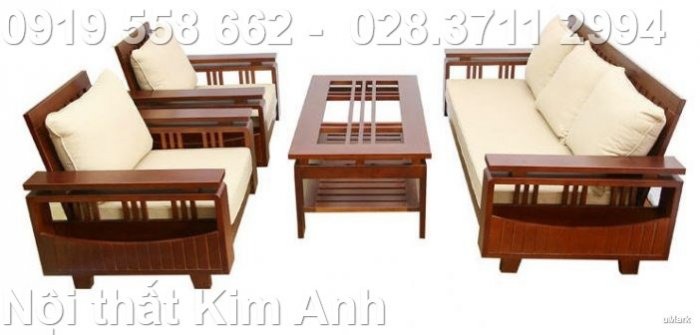 Những bộ Sofa gỗ tự nhiên- thiết kế mang nét châu Âu| Giá rẻ tháng 11 tại Nội thất Kim Anh, Bình Dương5