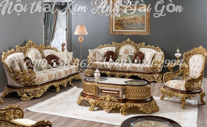 Chắt lọc những bộ sofa cổ điển mang dáng vóc phong cách Tây Âu| Giá tốt tại Binh Dương, Đồng Nai, Gò Vấp17