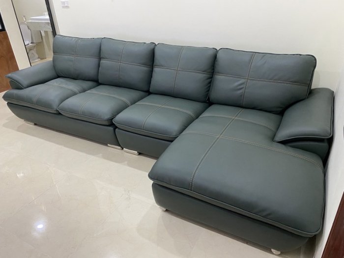 Sofa góc L khung gỗ sồi. giá rẻ tại Thuận An, Bình Dương11