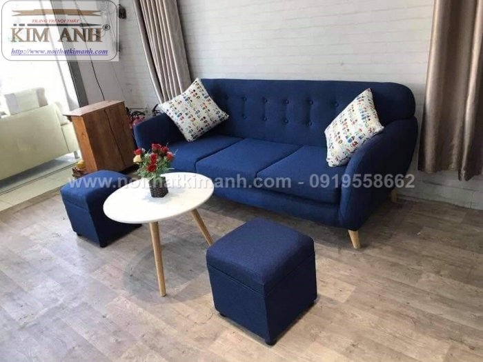 Sofa văng vải nỉ giá rẻ| Sofa cho phòng khách nhỏ tại Bình Dương, Gò Vấp, Đồng Nai1