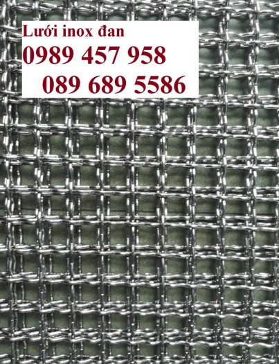 Lưới inox 304 5x5, 10x10, 20x20 khổ 1m, 1,2m, 1,5m, lưới đan inox SUS3160