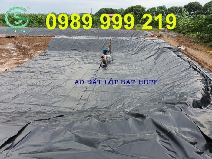 Màng lót,bạt hdpe 1mm khổ 4mx50m 200m2 giá cạnh tranh 2021