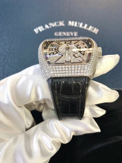 Đồng hồ Nam Franck Muller V41 Full Diamonds0