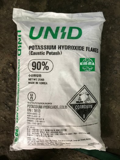 Bán Potassium Hydroxide Flakes - Hàn Quốc0