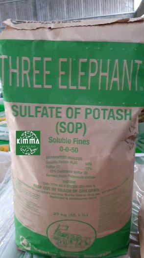 Bán Sulfate of potash - Three Elephant  - USA0
