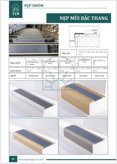 Hình ảnh thi công nẹp chống trơn bậc cầu thang - Nẹp chống trơn bậc cầu thang bằng nhôm cao cấp7