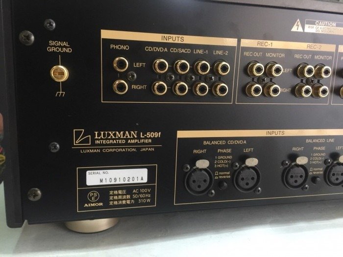 Bán chuyên Ampli Luxman L509 ( japan ) đẹp long lanh hàng bải tuyển4
