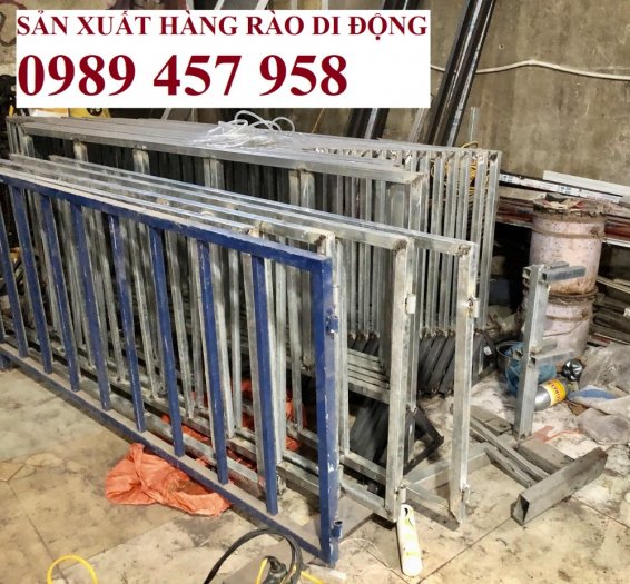 Rào chắn khu cách ly y tế Covid, Hàng rào di động có bánh xe, Rào chắn khu vực cấm