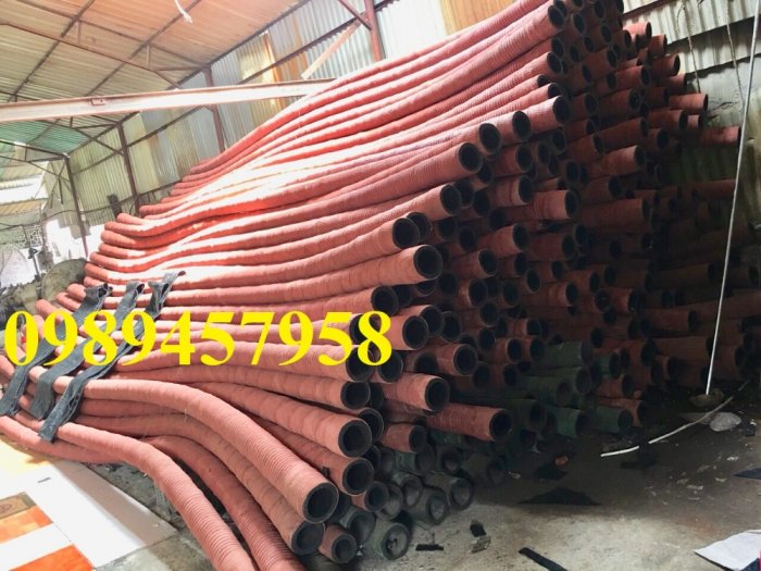 Ống rồng phun cát D200, Ống cao su hút bê tông D220, Ống lõi thép D250, Ống xả cát D300, D350