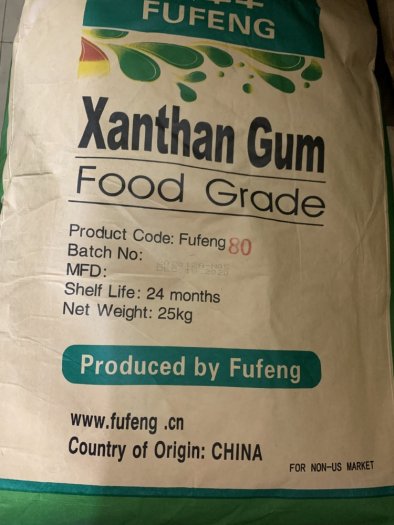 Phụ gia Xanthan Gum Food grade - Fufeng 80/Trung Quốc0