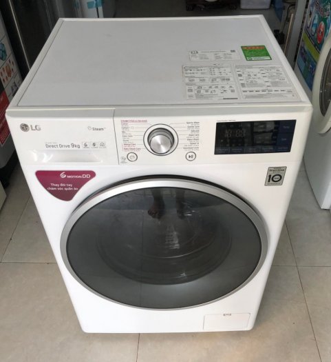 Máy Giặt Lồng Ngang LG 9 Kg FC1409S3W MỚI 96%