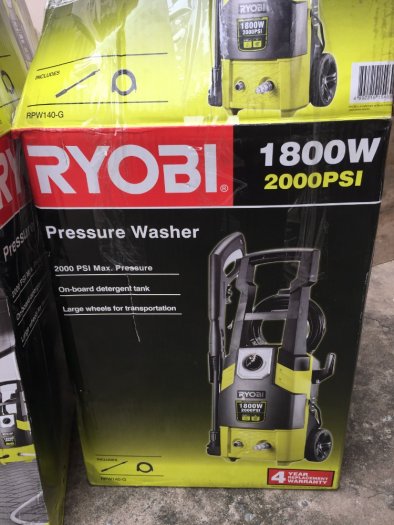 Máy rửa xe, máy xịt rửa tăng áp Ryobi4