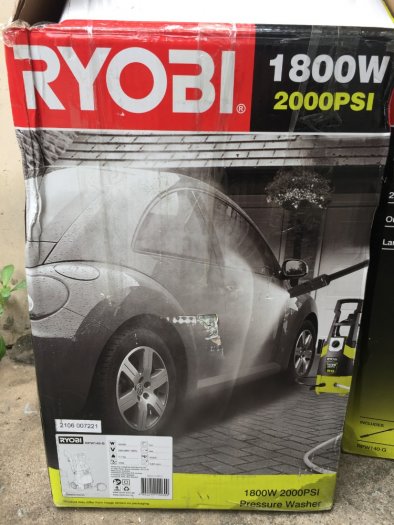 Máy rửa xe, máy xịt rửa tăng áp Ryobi3