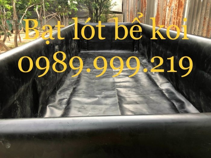 Bạt đen hdpe độ dày 0.75mm 250m2 khổ 5x50m lót hầm khí biogas,giá cạnh tranh2