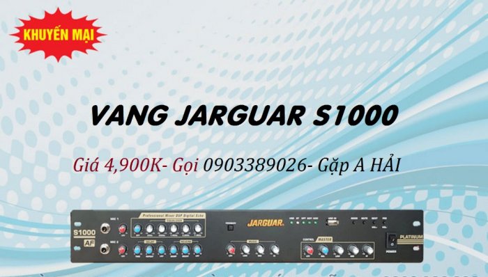Vang karaoke Jarguar S1000 Platinum sản phẩm đến từ Hàn Quốc2