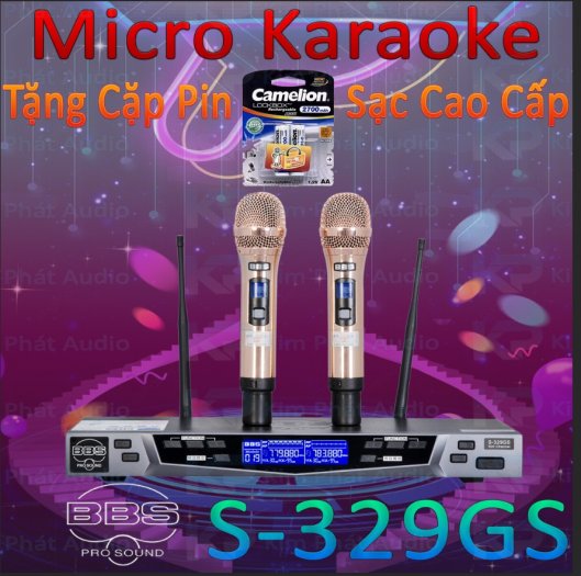 Micro Karaoke Không Dây BBS S-329GS0