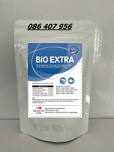 Bio Extra – Men vi sinh xử lý nước, xử lý đáy, ức chế vi khuẩn Vibrio8