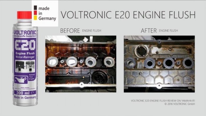 Phụ Gia Xúc Rửa Động Cơ Chuyên Dụng Voltronic E20 1000ml - E201000ML1